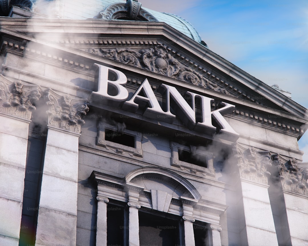 은행 건물 금융 이미지