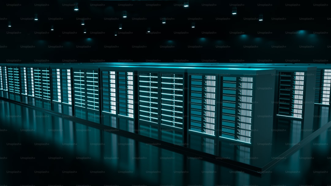 서버실 데이터센터 이미지