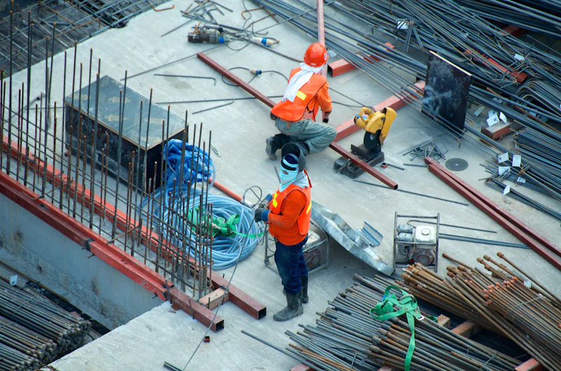 아파트 재건축 공사 현장