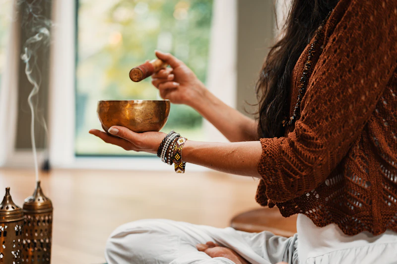 mindfulness yoga pose calm